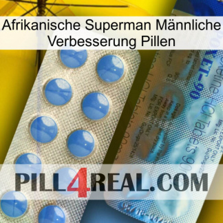 Afrikanische Superman Männliche Verbesserung Pillen 40